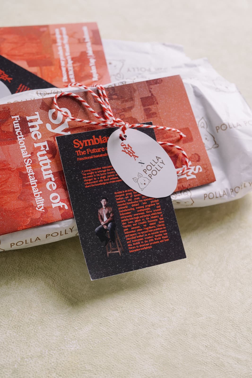Symbia x Polla Polly product packaging